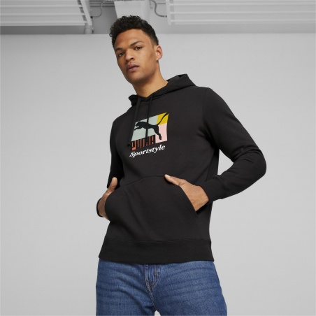 Sudadera Puma Classics Brand Love negra