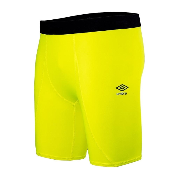 Malla Core Power Short Amarilla Fluor Junior