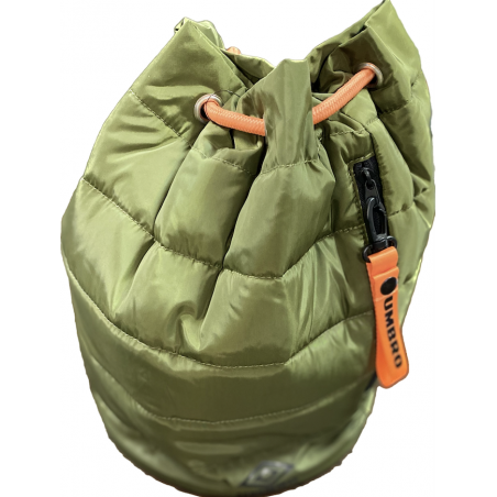 Bolsa Umbro Faraday Bucket Bag Dark Olive / Black / Orange