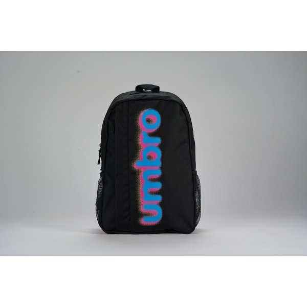 Mochila Umbro Stratus Backpack Black / Atomic Blue / Multi