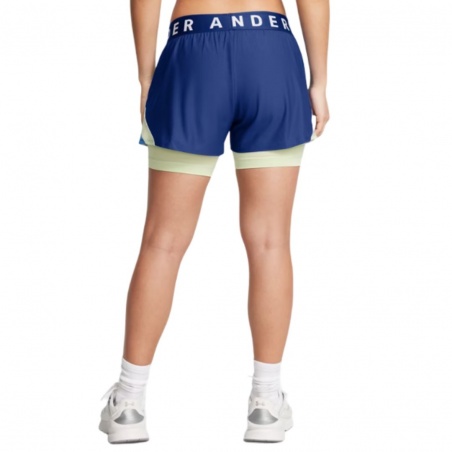 Short Under Armour Play Up 2 In 1 Azul