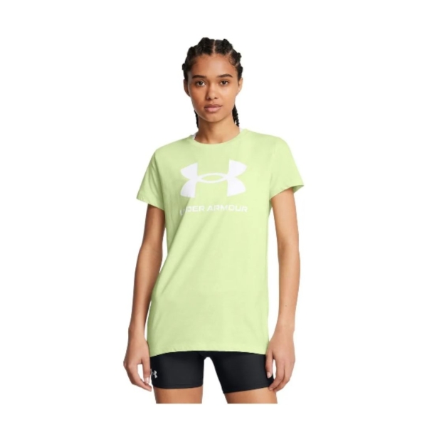 Camiseta Under Armour Rival Logo Amarilla