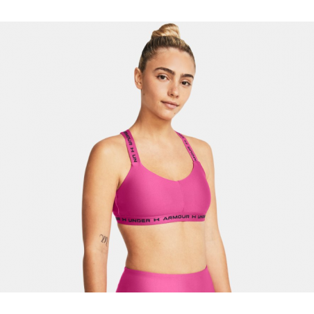 Sujetador Deportivo Under Armour Crossback Low Rosa