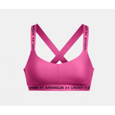 Sujetador Deportivo Under Armour Crossback Low Rosa