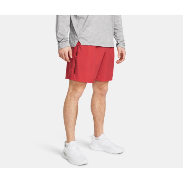 Short Under Armour Woven Wdmk Rojo