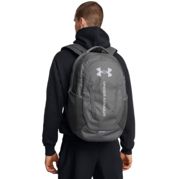 Mochila Under Armour Hustle 6.0 Gris