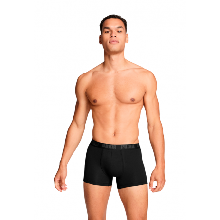 Boxer Negro Puma Everyday Basic 2P para Hombre