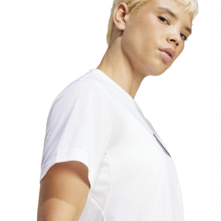 Camiseta Adidas Performance Blanca