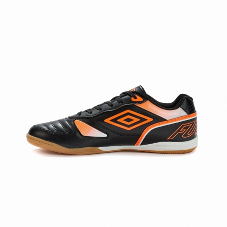 Zapatilla de Fútbol Sala Umbro Sala CTRL Black / Shocking Orange / White