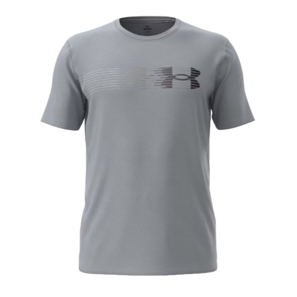 Camiseta Under Armour Fly In Logo Gris