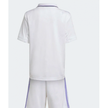 Conjunto Adidas Real Madrid 22/23 1ª Equipación Blanco