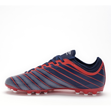 Bota de Fútbol Umbro Velocita Elixir League AG Rococco Red / White / Estate Blue