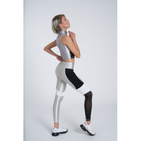 Malla Umbro Reflective Tech Plata Mujer