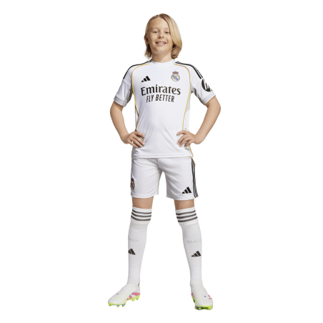 Conjunto Adidas Real Madrid 25/26 1ª Equipación Blanca