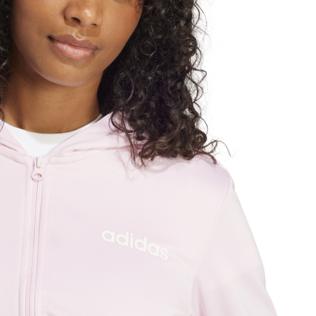 Chándal Adidas Essentials Linear Rosa Mujer