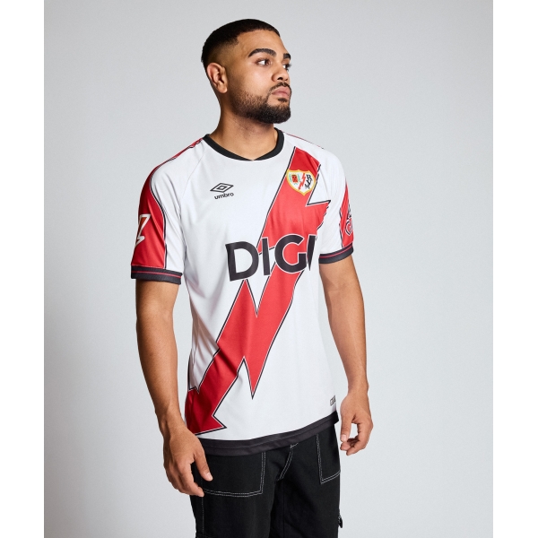 Camiseta Umbro Rayo Vallecano Home 25-26 Jersey