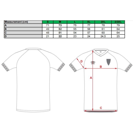 Camiseta Umbro Rayo Vallecano Away 23-24 Jersey