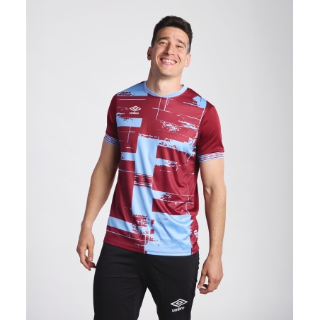 Camiseta Umbro Infimaya Granate / Celeste