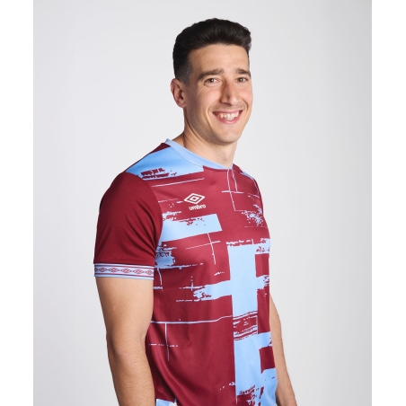 Camiseta Umbro Infimaya Granate / Celeste