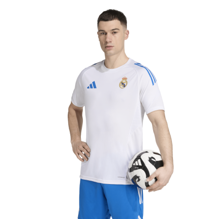 Camiseta Adidas Real Madrid 25/26 Entrenamiento Blanca