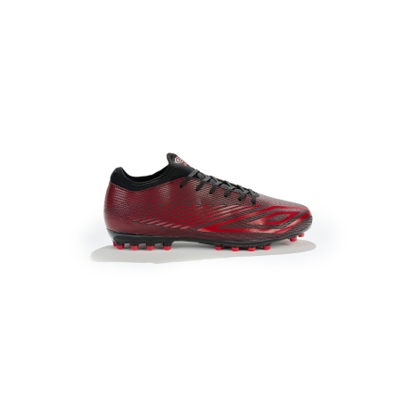 Bota de Fútbol Umbro Veloce LT V AG - Junior - Black / Equestrian Red