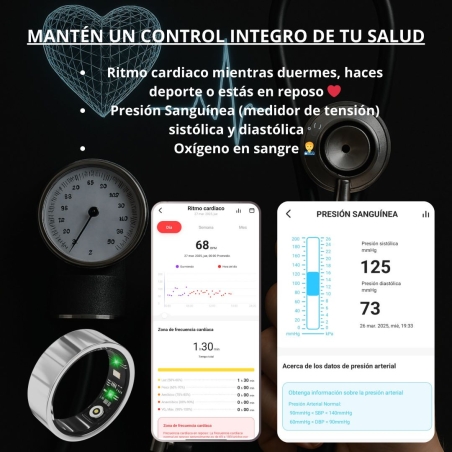 Anillo Inteligente Smartia Básico Plata