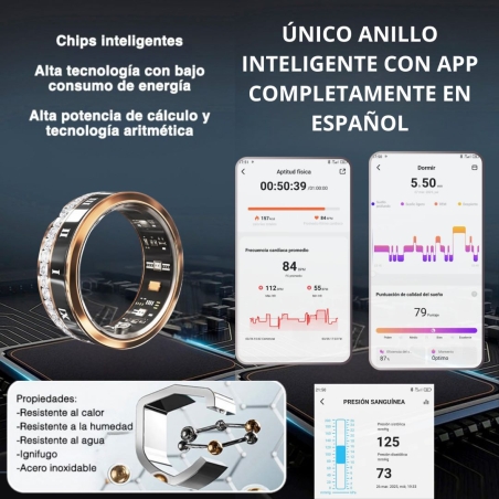 Anillo Inteligente Smartia Básico Plata