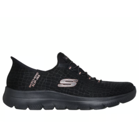 Zapatilla Skechers Slip-ins: Summits - Classy Night Negra