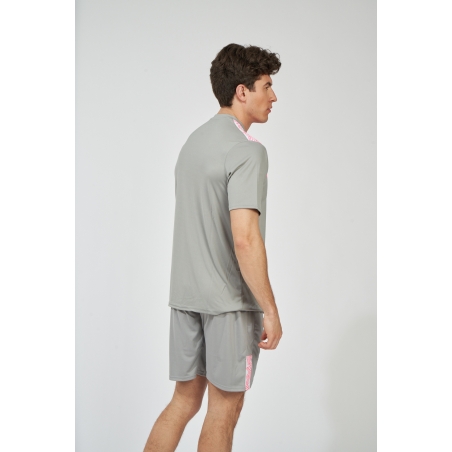 Camiseta Umbro Ness Gris / Rosa