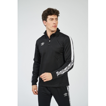 Sudadera Umbro Covadonga Negra / Blanca 