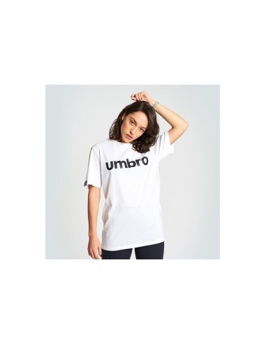Camiseta Umbro Linear Logo Graphic Tee Brilliant White