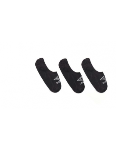 Calcetines Umbro Ghost Combed Negro (Pack 3 Uds)