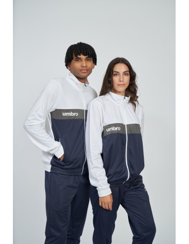 Chaqueta Umbro FW Sportswear Track Top Brilliant White / Dark Navy / Gunmetal