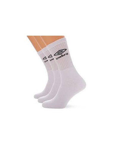 Calcetines Umbro Sports (3 Pack) Blanco Adulto