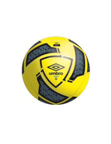 Balón de Futbol Umbro Neo Swerve Match Yellow / Black / Malibu Blue