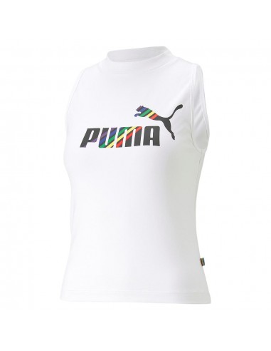 Camiseta Puma Ess+ Blanca