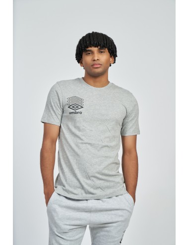 Camiseta Umbro Terrace Graphic Tee Grey Marl