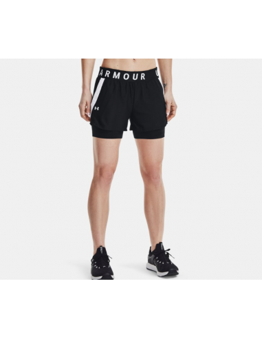 Short Under Armour Play Up 2 In 1 Negro
