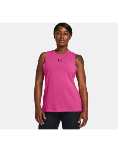 Camiseta Under Armour Off Campus Muscle Tank Rosa