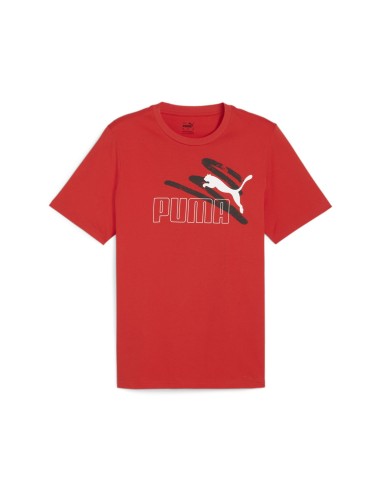 Camiseta Puma Logo Roja