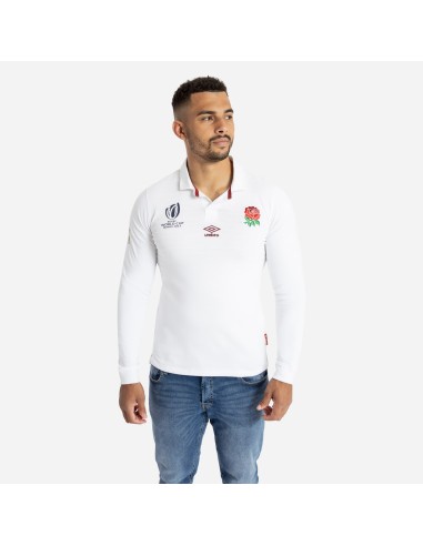 Camiseta Umbro England Rugby World Cup 23/24 Home Classic Jersey LS