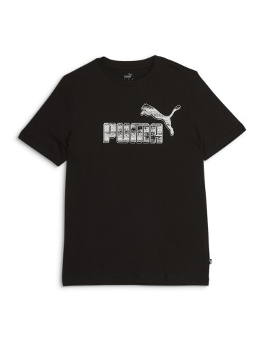 Camiseta Puma Graphics Negra