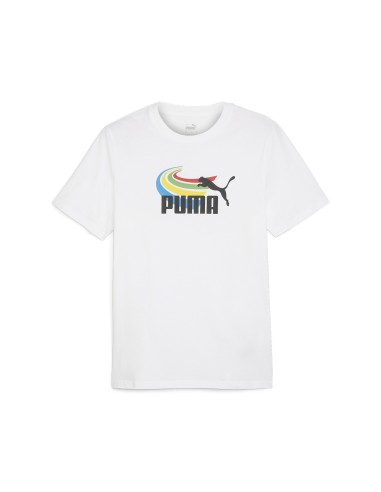 Camiseta Puma Graphics Summer Sports Blanca