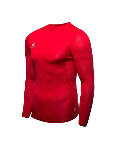 Camiseta Térmica Umbro Core LS Roja Junior