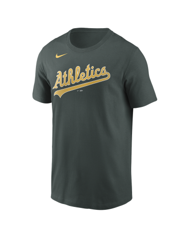 Camiseta Nike Fanatics Oakland Athletics Verde 