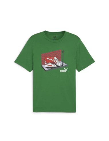 Camiseta Puma Graphics Verde