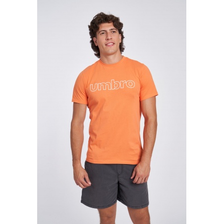 Camiseta Umbro FW Linear Graphic Tee Coral Rose