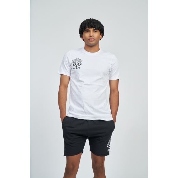 Camiseta Umbro Terrace Graphic Tee Brilliant White
