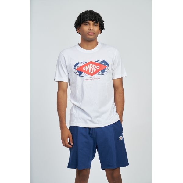Camiseta Umbro International Tee Brilliant White
