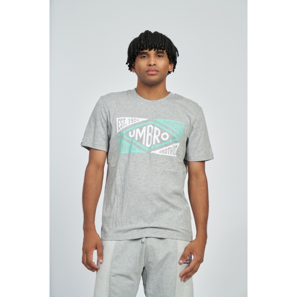 Camiseta Umbro Origins Tee Grey Marl